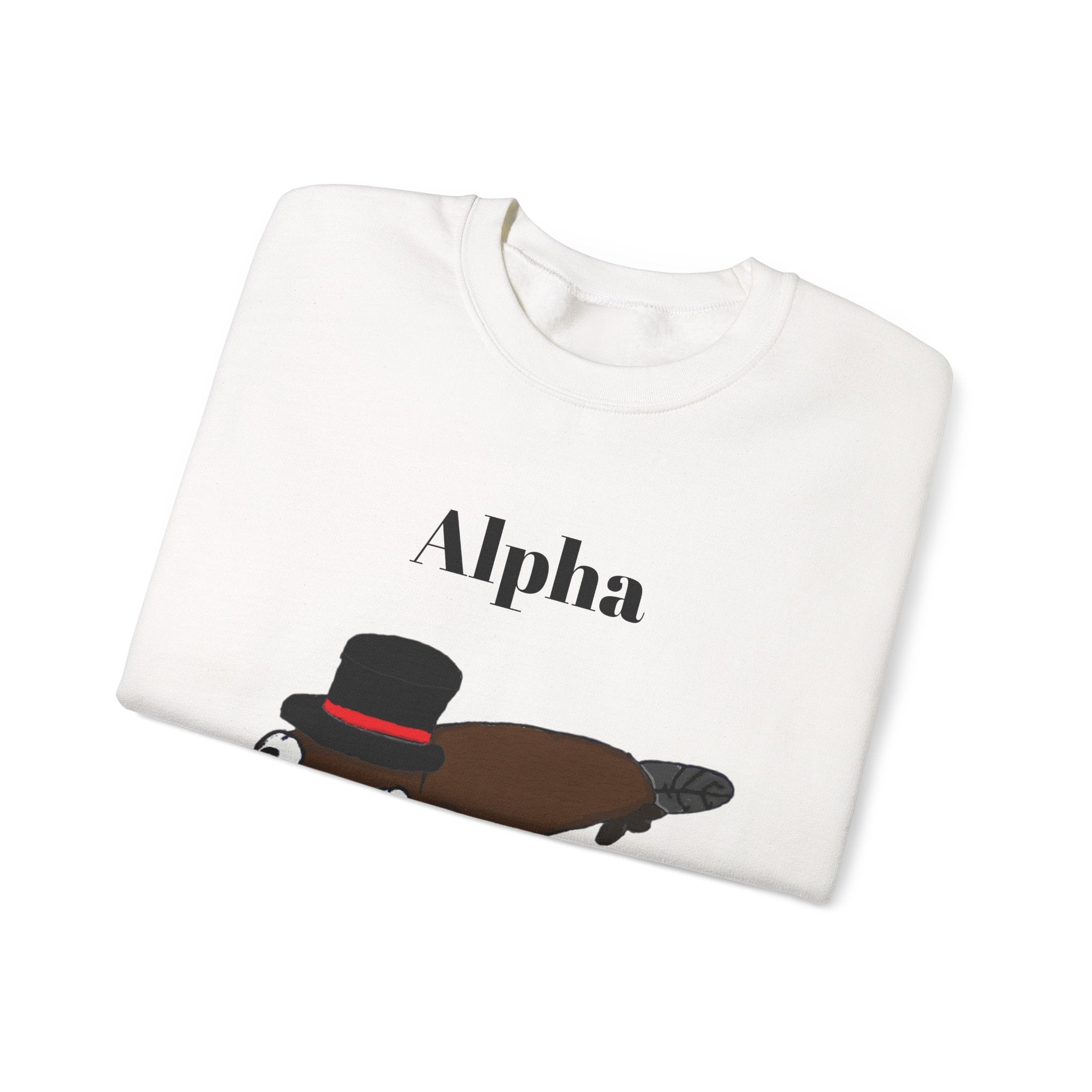 Alpha Platypus Sweatshirt (Unisex)