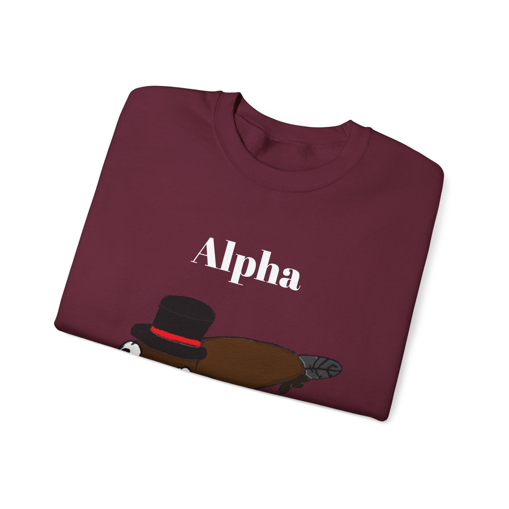 Alpha Platypus Sweatshirt (Unisex)