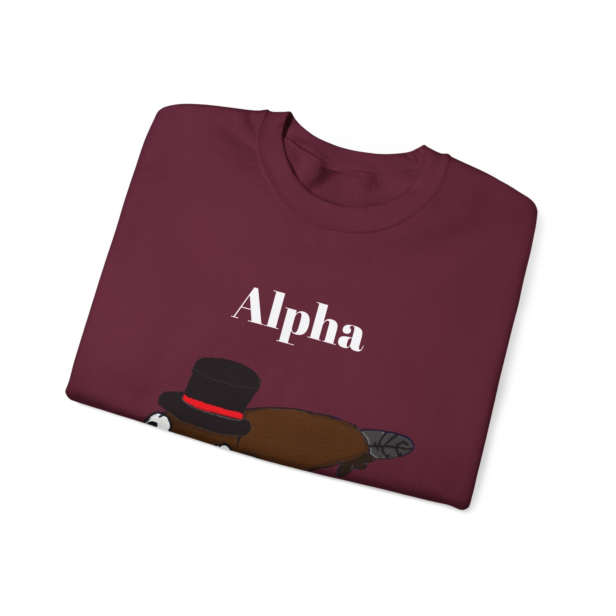 Alpha Platypus Sweatshirt (Unisex)