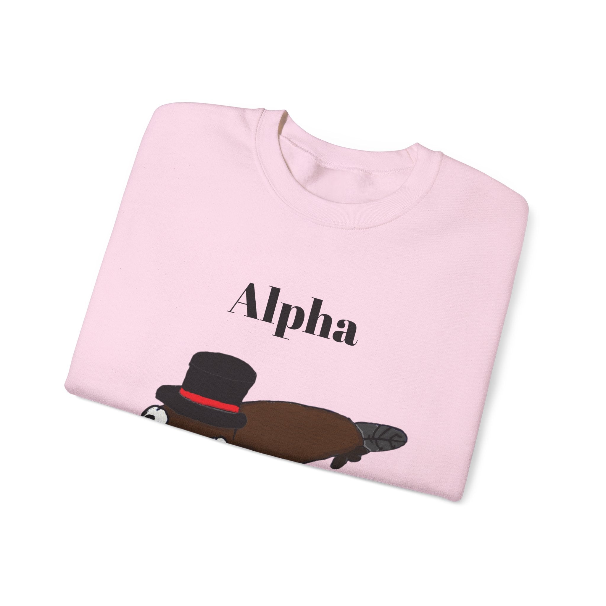 Alpha Platypus Sweatshirt (Unisex)